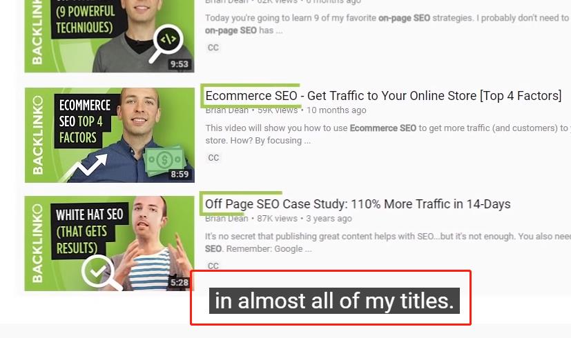 YouTube SEO 添加字幕