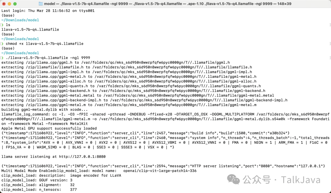 图片[8]-一行命令：本地部署LLM大语言模型聊天机器人-JieYingAI捷鹰AI