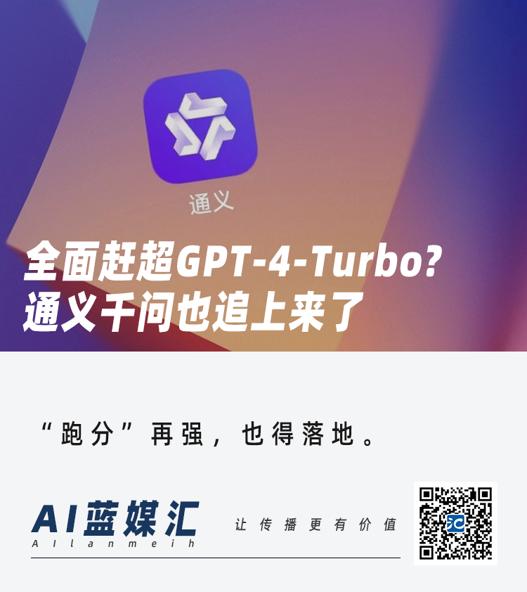全面赶超GPT-4 Turbo? 通义千问也追上来了-JieYingAI捷鹰AI