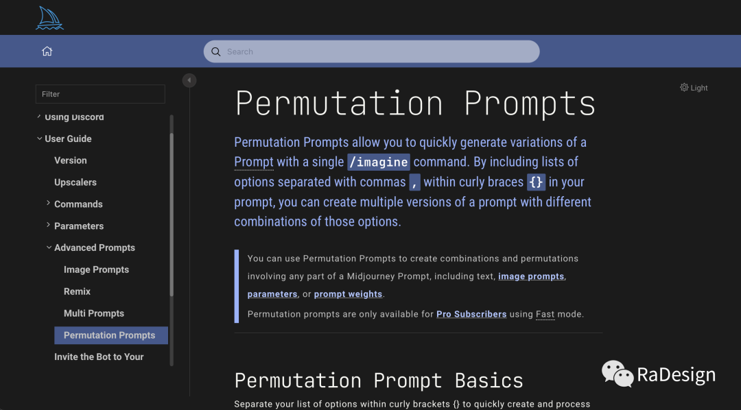 Midjourney AI-排列组合怎么使用-JieYingAI捷鹰AI