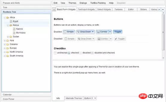 几款Web前端开发框架异同对比