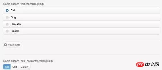 几款Web前端开发框架异同对比