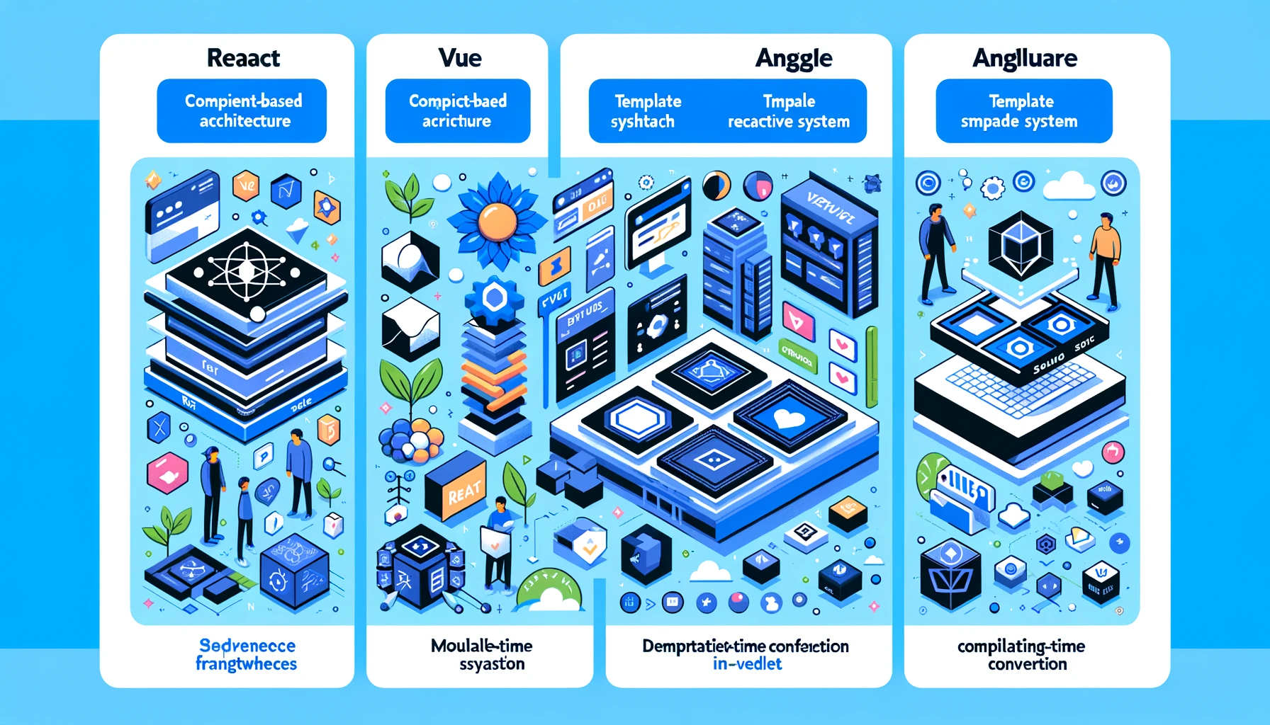 【前端】常见的Web前端开发框架推荐-JieYingAI捷鹰AI