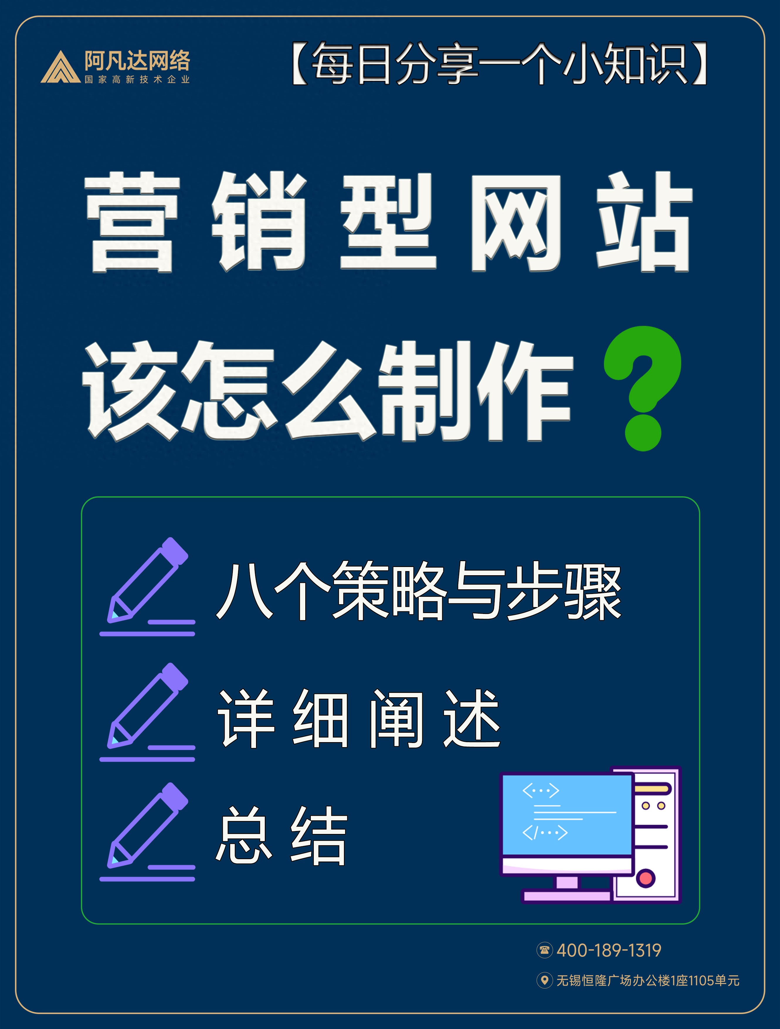 营销型网站的制作策略与步骤-JieYingAI捷鹰AI