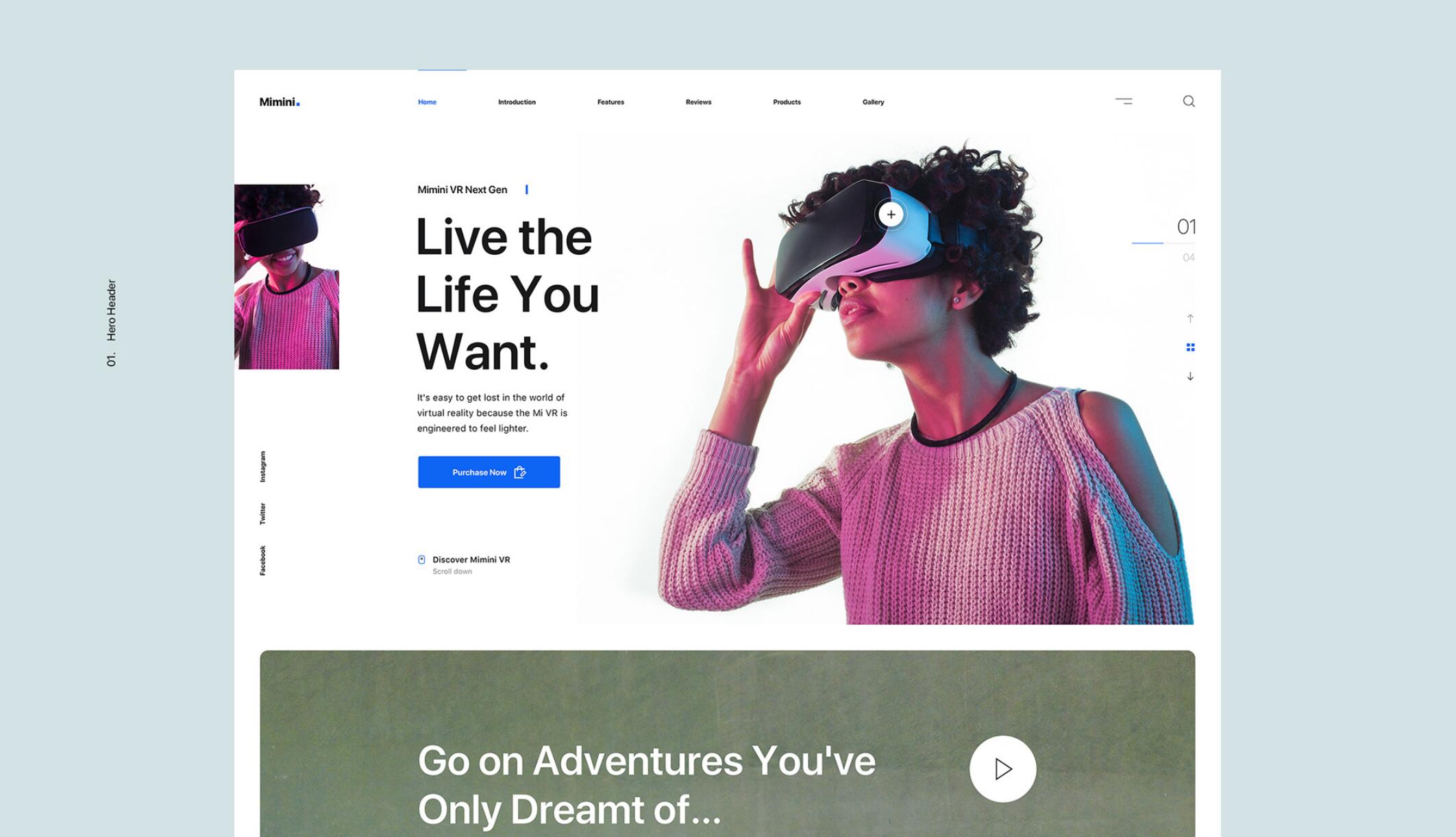 Mimini- Sketch响应式网页设计