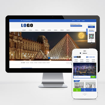 建筑电机模型营销型网站模板下载-JieYingAI捷鹰AI