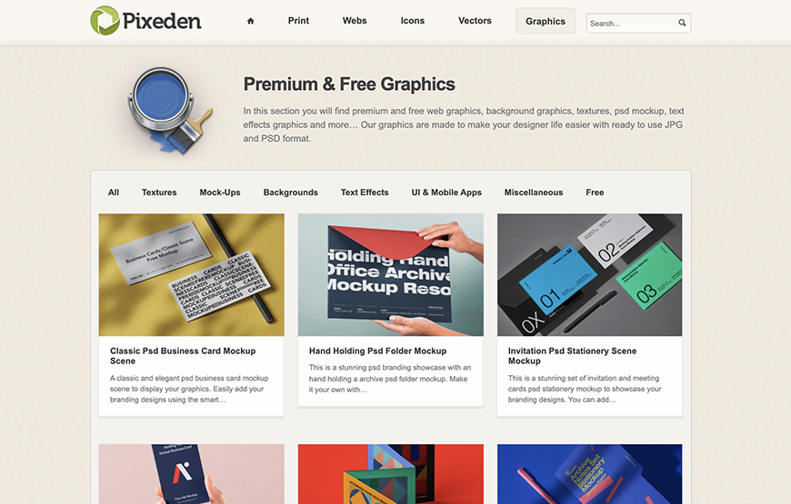 设计神器Pixeden！高级设计和网页开发设计资源库！