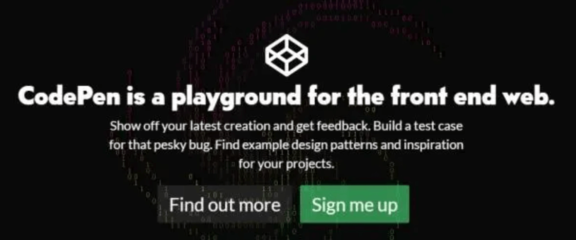 前端页面设计工具CodePen